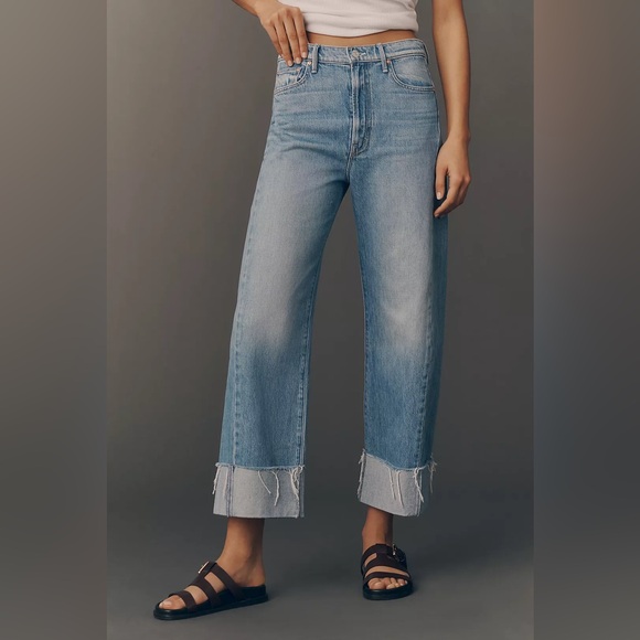 NWT MOTHER Ankle Cuff Fray in Last Bite. Size 29. - Picture 2 of 8